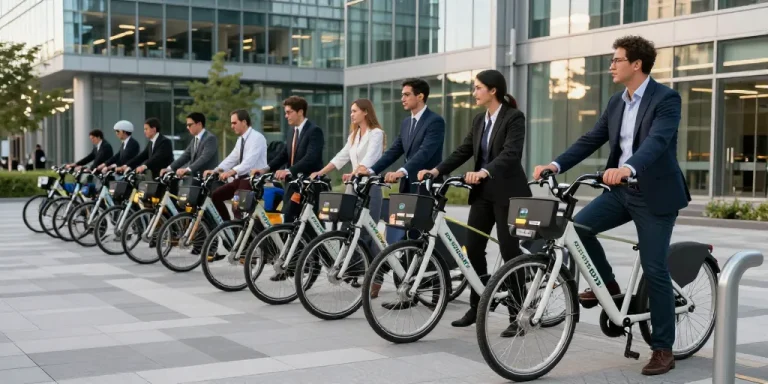 Flotte de vélos d'entreprise : Le levier incontournable pour une mobilité durable et attractive
