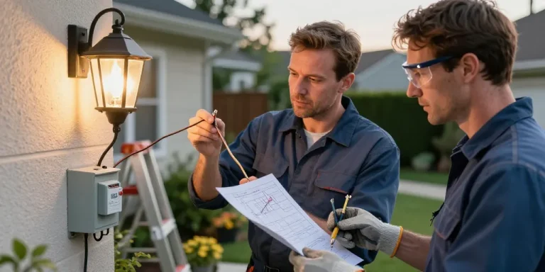comment installer eclairage exterieur