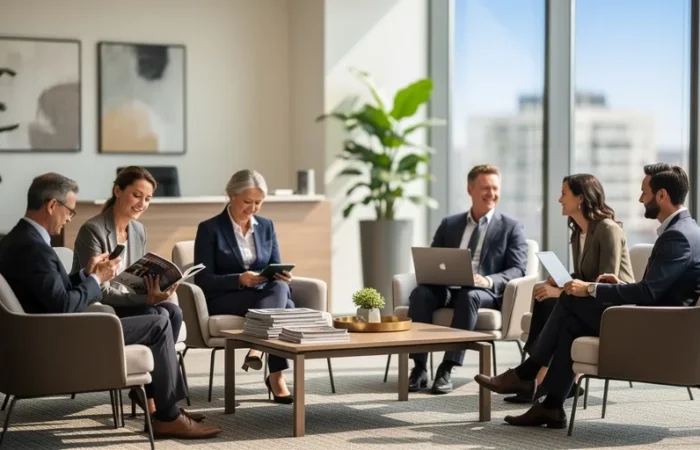Salle d’attente professionnelle : comment transformer un temps mort en expérience positive ?